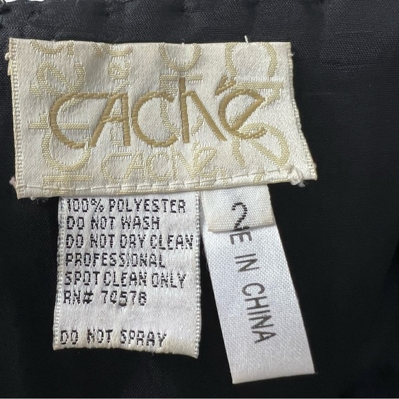 Cache vintage gown dress size 2 - Picture 7 of 7